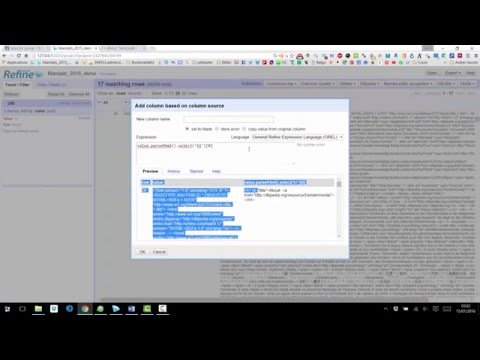 Initiation au web scraping avec Open Refine