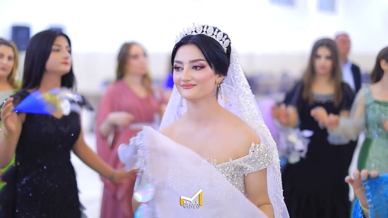 الجزء الخامس من حفلة زفاف ( شاكر & ألمى ) الفنانين ( نيشان بعدري & أسماعيل قيراني ) تصوير ماكس فيديو