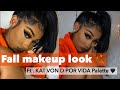 *REQUESTED* FALL MAKEUP LOOK | MAKEUP REVIEW   | FT.KAT VON D POR VIDA PALETTE !!!