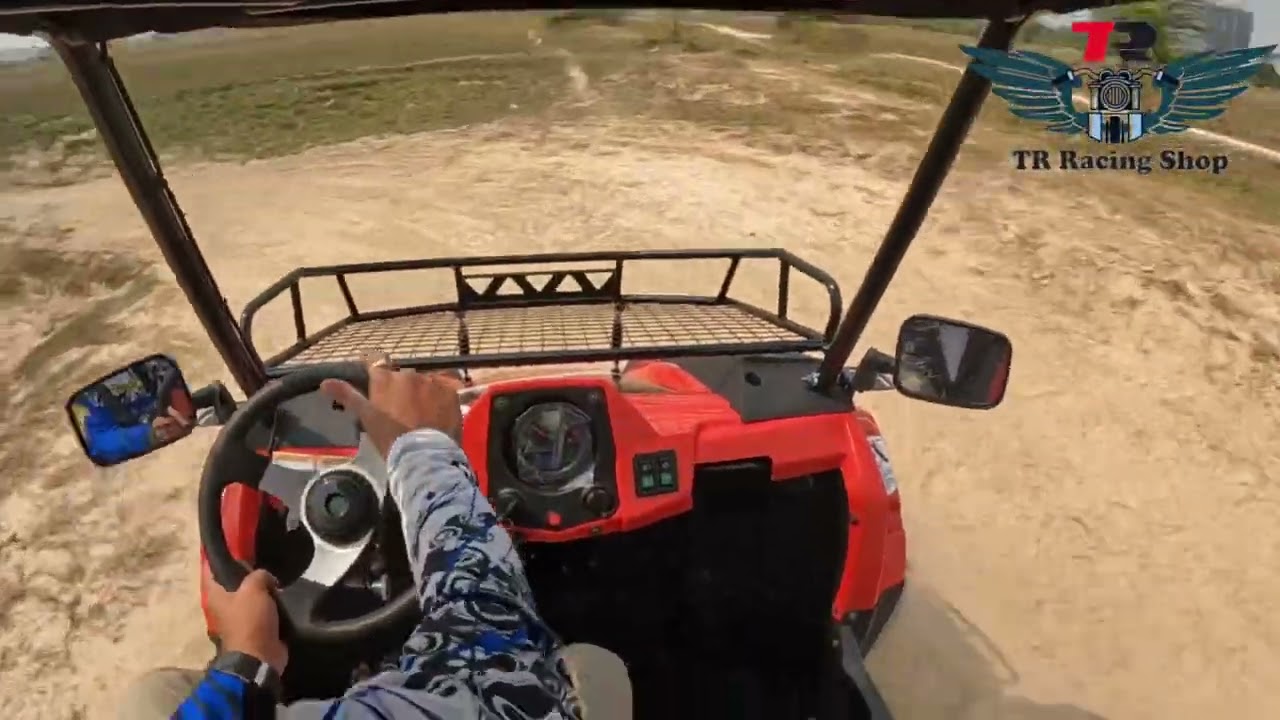 UTV TRAIL MASTER CHALLENGER 200 Drive in side​ ការបេីកបេីរខាងក្នុង​ Challenger 200