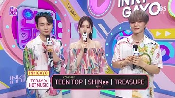 TREASURE T5 JIHOON Special MC for Inkigayo
