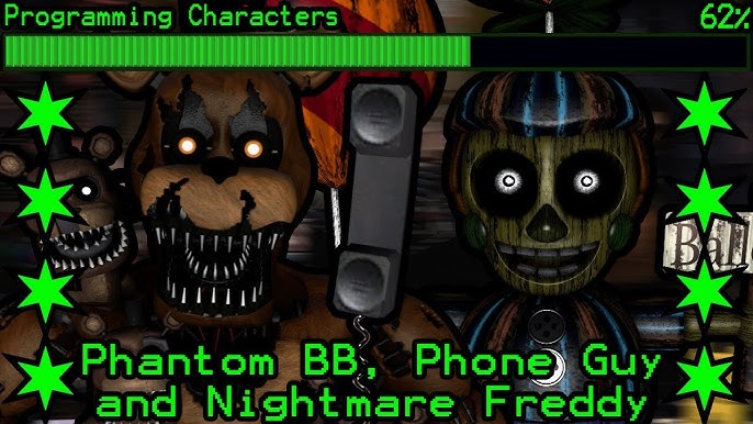 How will Springtrap, Molten Freddy and Ennard work in UCN Blank