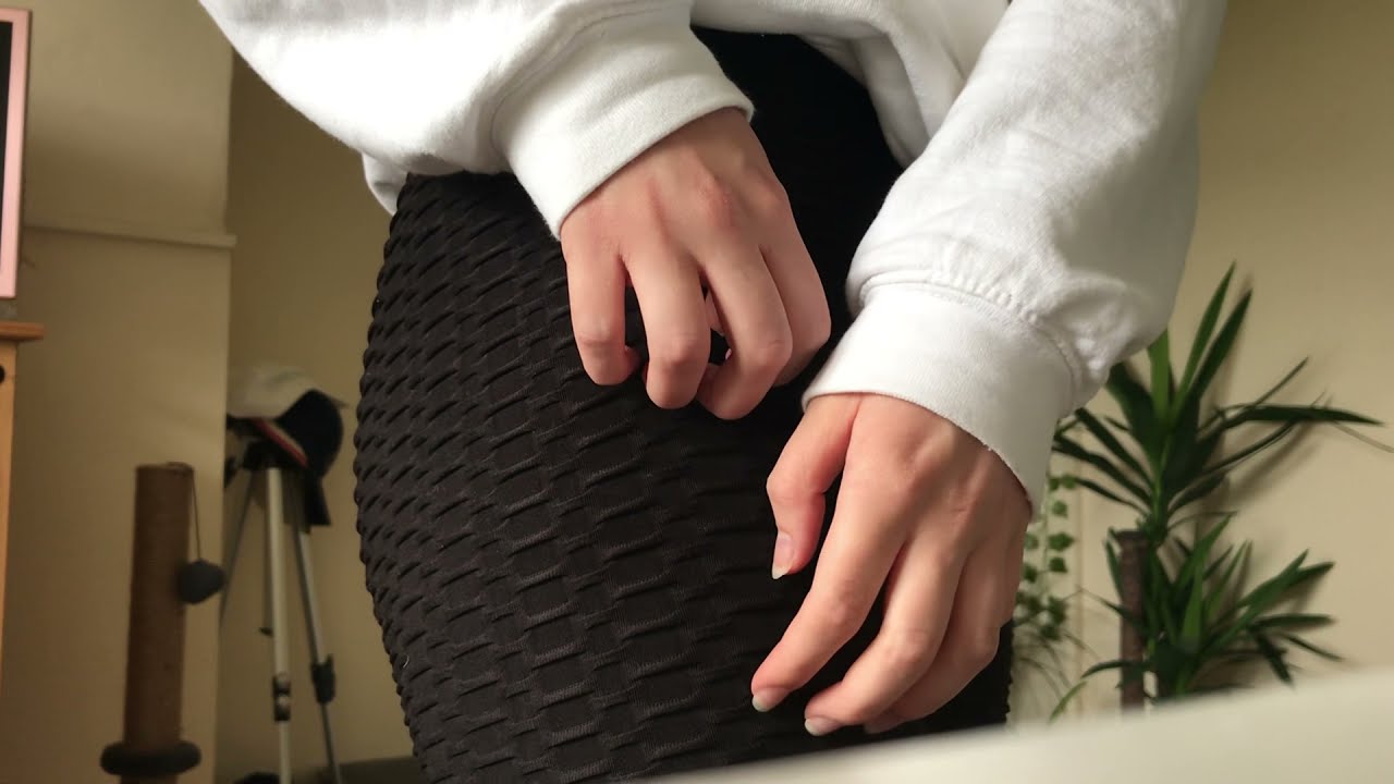 ASMR Textured legging scratching 👖 REALLY GOOD SOUNDS!