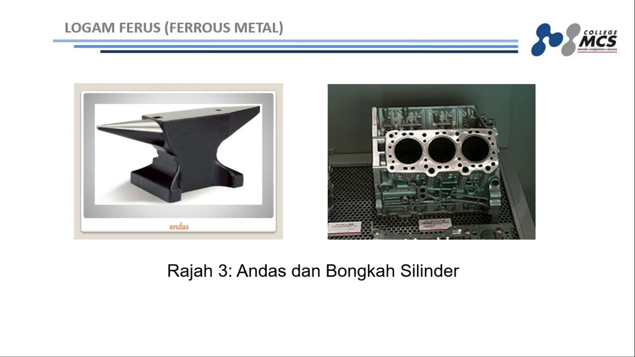 Jenis - jenis logam dan sifatnya - YouTube