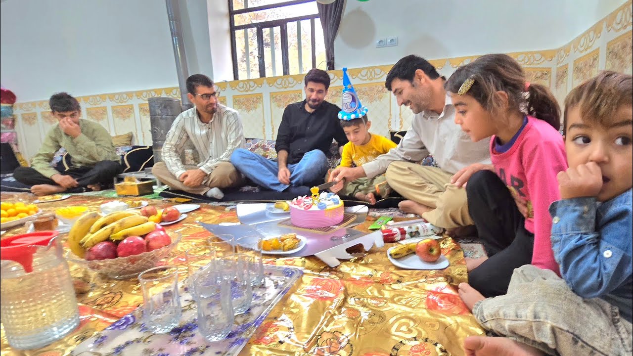 An exciting birthday with friends and teachers present, and the secret of Hussein's amazing gifts