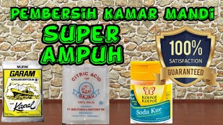 Cara Ampuh Bersihkan Nodakerak Keramik Kamar Mandi Modal Citrun,Soda Kue Dan Garam