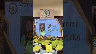 Amazing! 5year old Kinder 2 Welcome Speech,Zaarah M. Falible of Saint John School