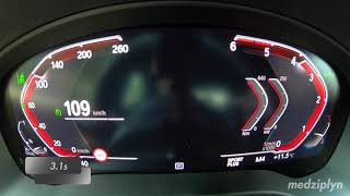 2020 BMW X4 30d xDrive 265Hp Acceleration 0-100-160km/h, 80-120km/h