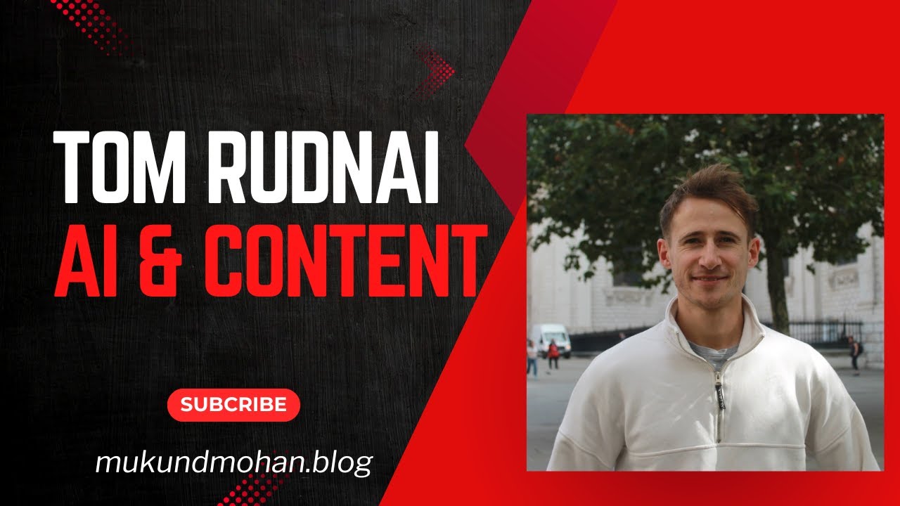 Tom Rudnai Racing What is the future of Content Marketing in the age of AI with Tom ...