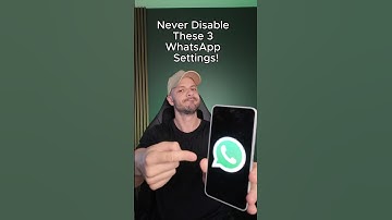 Protect your WhatsApp security! Always keep these settings enabled. #techtips #whatsapp #smartphone