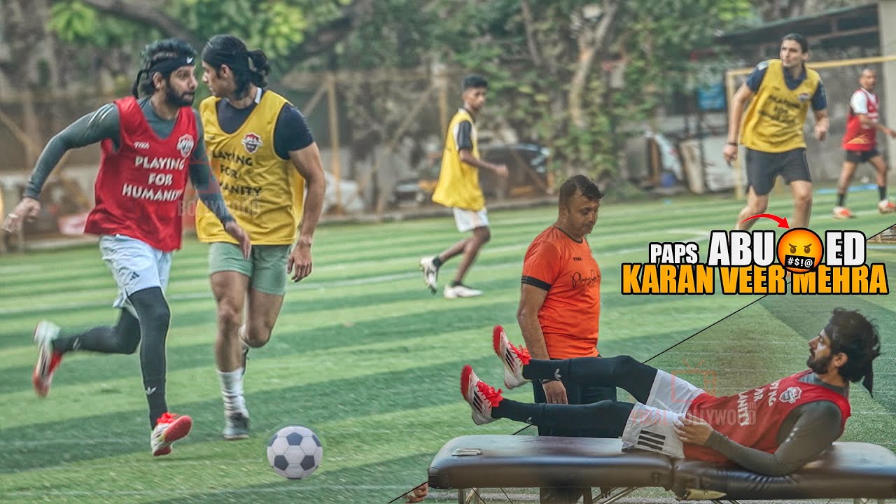 Media Disrespect Karanveer Mehra While Playing Football | Savage Reply to Rajat Dalal on Podcast