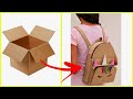 Diy Unicorn Bag From Cardboard How To Make Cardboard Bag At Home 