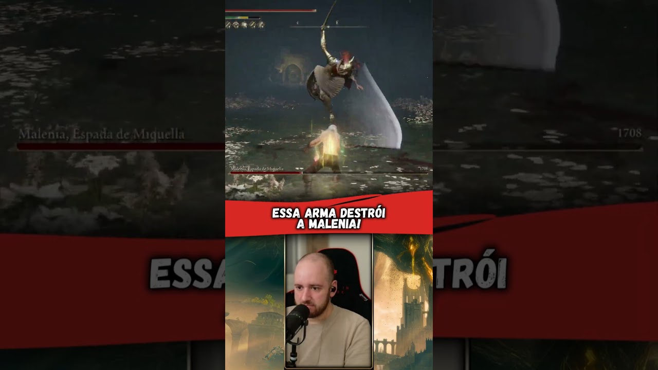 HELIKE DO SANGUE DELETANDO A MALENIA! BUILD DE SANGRAMENTO NO ELDEN RING 