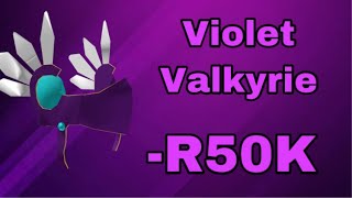 BUYING MY DREAM ITEM VIOLET VALKYRIE | Roblox