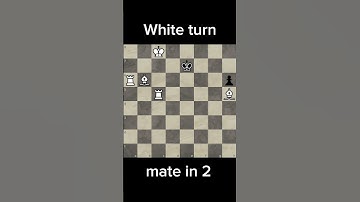 Can you solve this tricky chess puzzle? #chess #checkmate #chesspuzzle