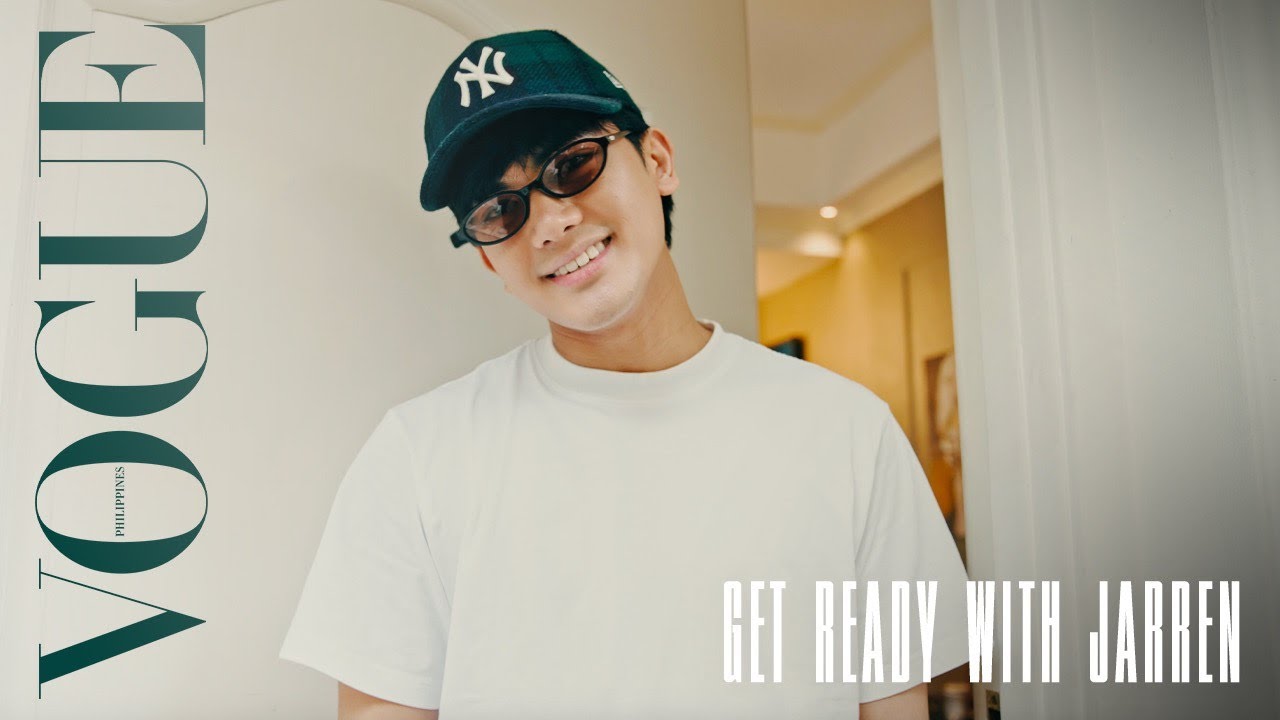 Jarren Garcia Gets Ready for the Vogue Studios Launch Party