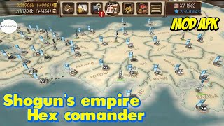 shogun's empire:hex comander mod apk screenshot 2