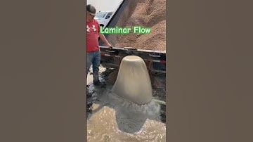 Laminar Flow:  water flows smoothly in parallel layers with little to no disruption between them.