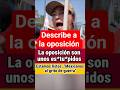 Mexicana describe perfectamente a La oposición "Son unos es*tu*pidos" #usa #ultimahora #noticias