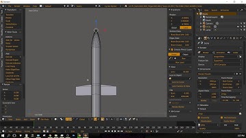 Tomahawk Cruise Missile Speed Model - Blender3D