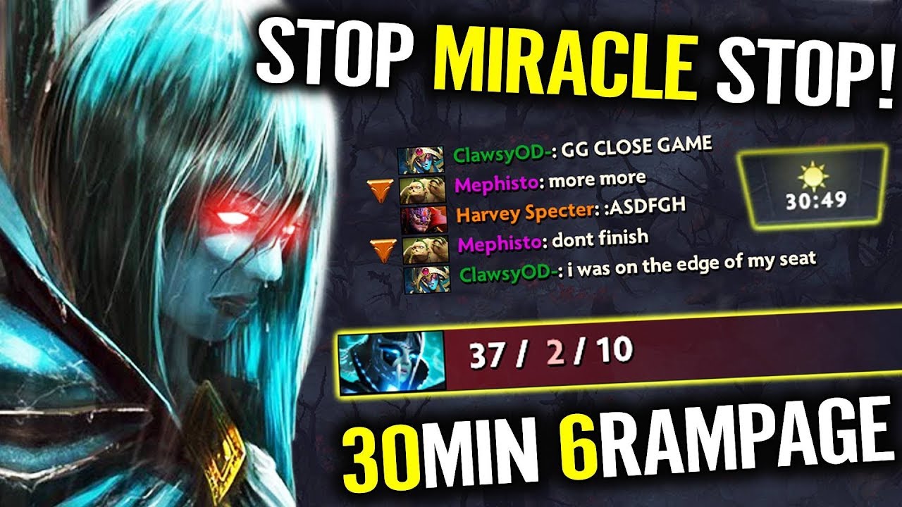 WHEN 10000 MMR vs 3000 MMMR - EPIC Miracle 7.20 Phantom Assassin Dota 2