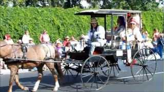 2012 Horse and Mule Drawn Wagons at Pendleton Roundup Parade Part 1 September 14, 2012.wmv