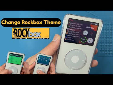 Change Rockbox theme
