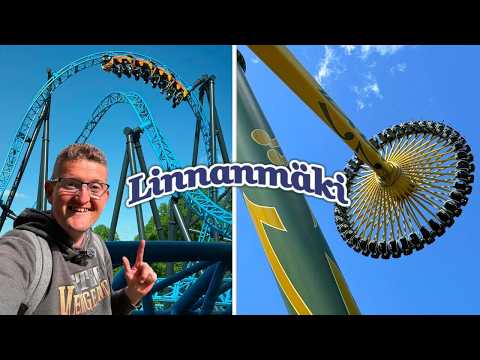 Linnanmäki Vlog 2026 - AMAZING Theme Park In Helsinki!