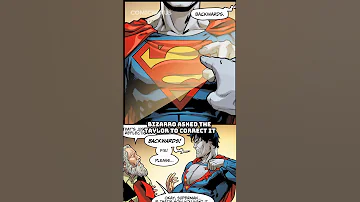 The backward clone of Superman is Bizarro.👀