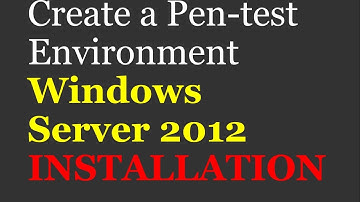 CEH-Pt3 - Windows Server 2012 - How to create a Pen-Test Lab in Virtual Box