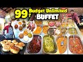   99 cheapest unlimited buffet  grand karaikudi omr  tamil food review