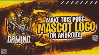 how to make mascot logo on pixlab //how to make bgmi mascot logo //how to make pubg mascot logo