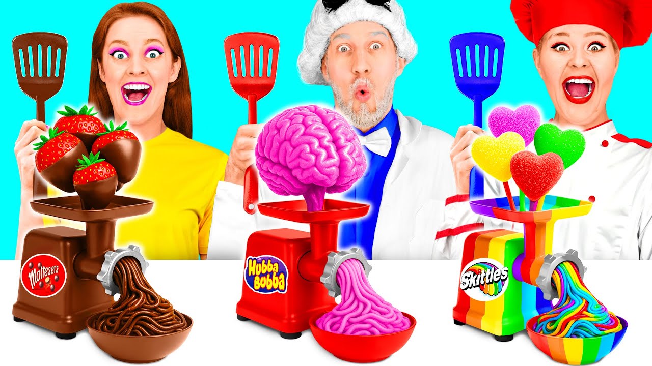 Кулинарный Челлендж: Я Против Дедушки | Вкусные Кухонные Лайфхаки от RaPaPa Challenge