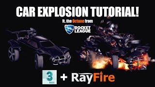 Car Explosion TUTORIAL PART 1 of 2 | 3DS MAX and RayFire