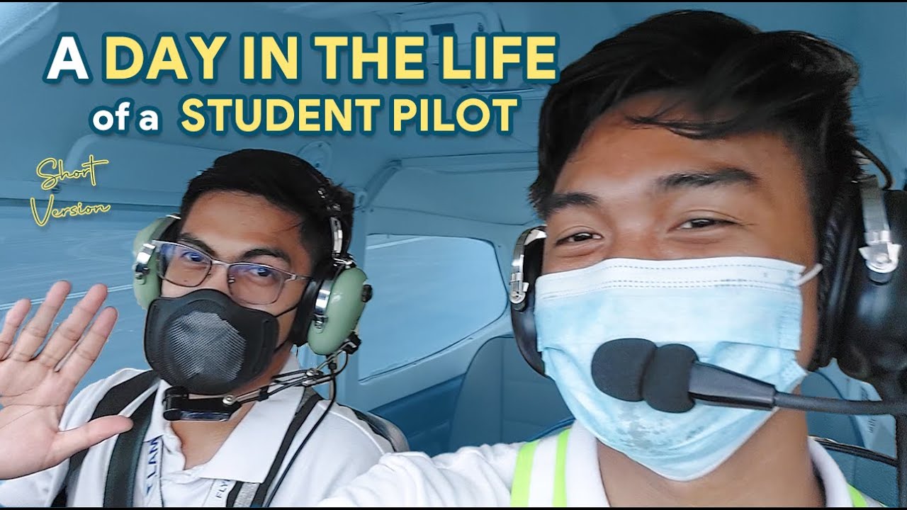 A Day in the Life of a Student Pilot | Short Vlog