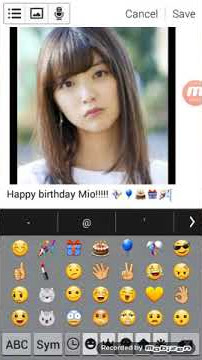 Happy birthday Mio Kudo!!!!! 🎊🎈🎂🎁🎉