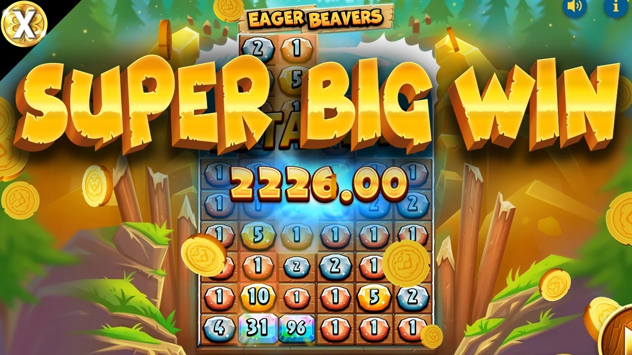 Uk Player Lands EPIC Big WIN On Eager Beavers 🔥 Is It A Max Win? New Online Slot - Thunderkick