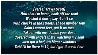 Travis Scott - YOSEMITE (Lyrics) ft. Nav & Gunna  | OneLyrics
