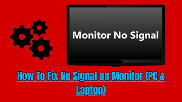 No Signal on Monitor? Here