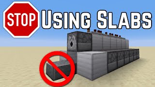 Use this instead of slabs on TNT cannons