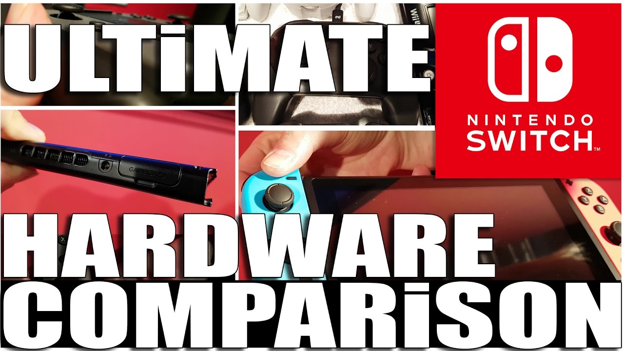 Nintendo SWITCH ULTIMATE Hardware Comparison + Exclusive Special information