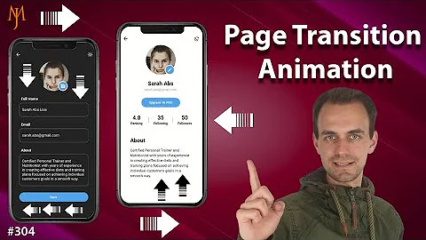 Flutter Tutorial - Page Transition Animation [2021] Route Navigation Transition