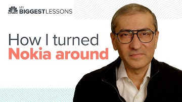 His first task as Nokia CEO was to revive the company. Here are 5 lessons he learned in the process