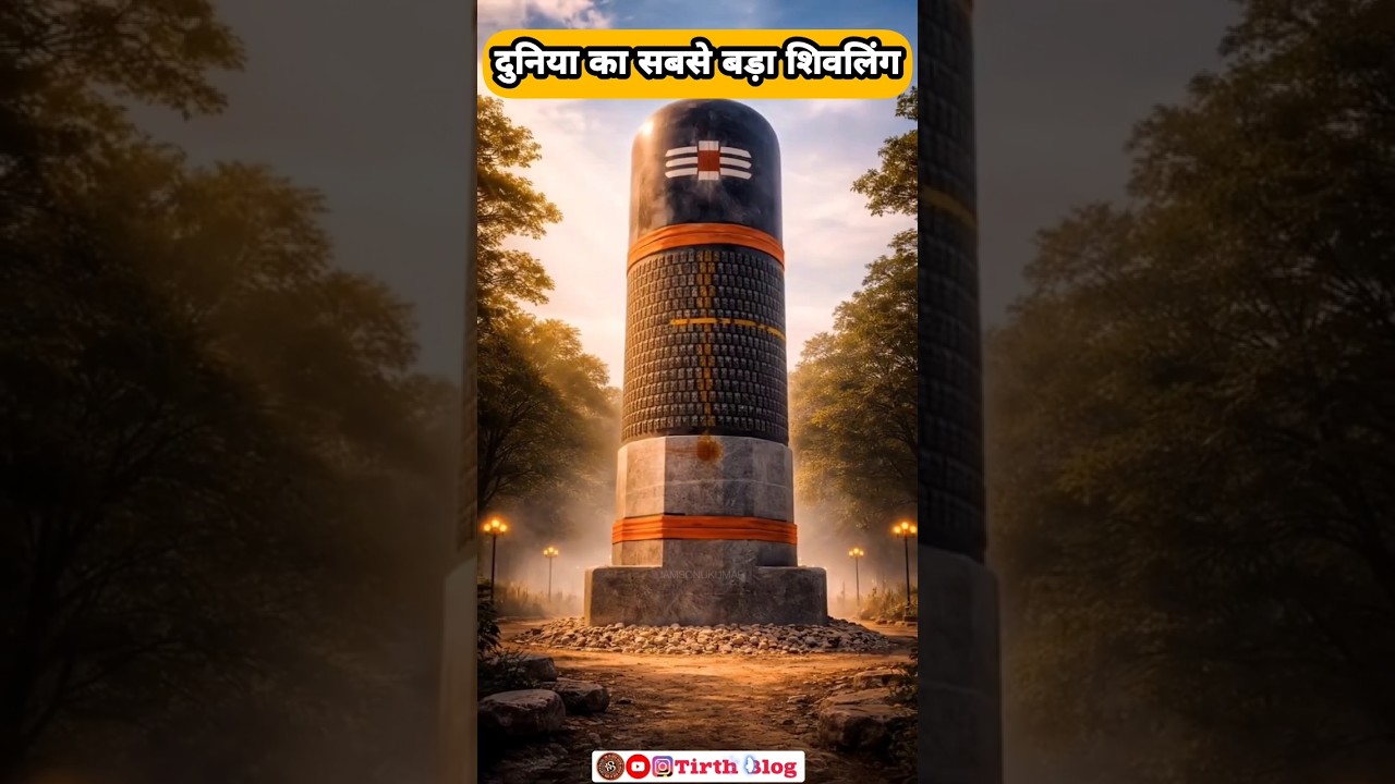 World Ka Sabse Bada Shivling 🔱 | 270 Feet Shivling with 1108 Small Shivlings | Mahadev Miracle
