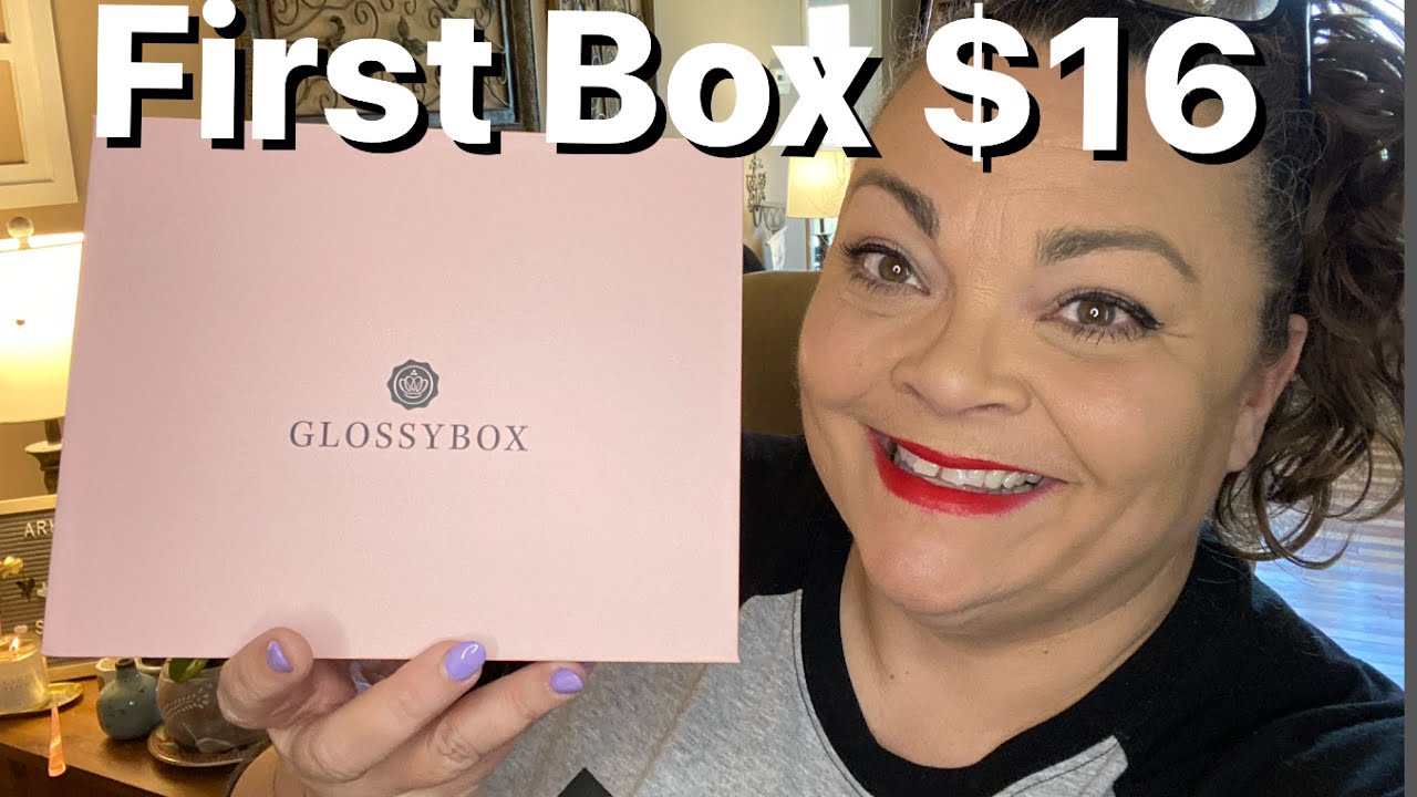 Glossybox + First box for $16 ! April 2022