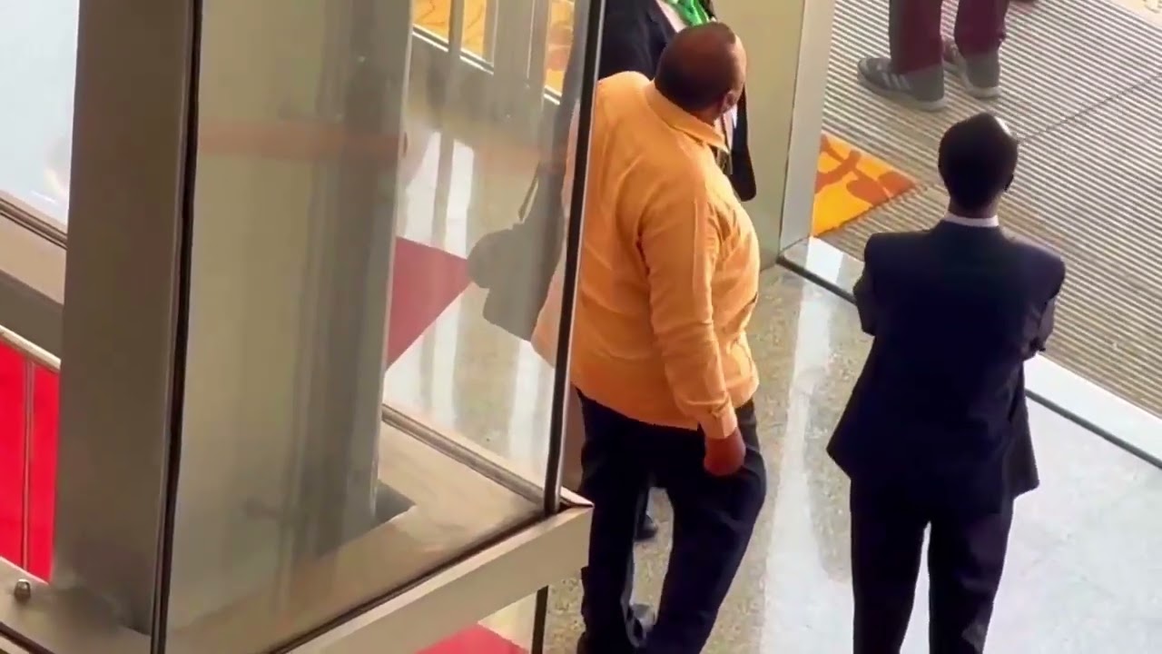 Former President Uhuru Kenyatta was spotted at the AU Summit in Addis Ababa, Ethiopia.