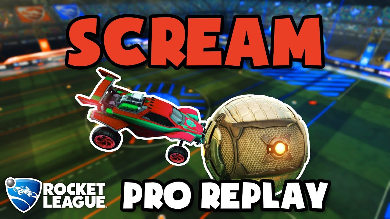 Scream Pro Ranked 2v2 POV #25 - Rocket League Replays - YouTube