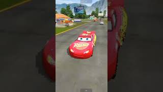 lightning mcqueen mod || bussid simulator #shorts #short #bussid #bussimulator screenshot 3