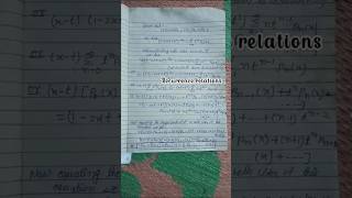 #reccurence relations #m.sc. 4sem advance special function #mathematics #new #exam 2026