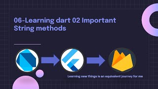 06-Learning dart 02 Important String methods